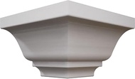 3 3/4"P x 3 11/16"H WM45 Americraft Solid Paint Grade Wood MiterLink Crown Moulding Outside Corner, 