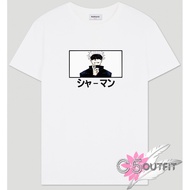 JUJUTSU KAISEN JJK GOJO SATORU FINGER DOMAIN EXPANSION COMBED 30S ANIME TSHIRT