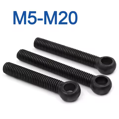M5 M6 M8 M10 M12 M14 M16 M18 M20 Carbon Steel Eye Bolts M6 M8 M10 M12 Slip-Kot Ring Link Bolt C0082 