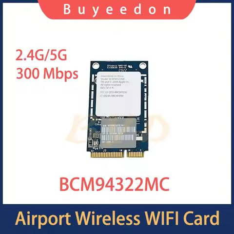 BCM94322MC Airport Extreme Wireless WIFI Card For MacBook 13" A1181 For All Mac Pro MB988Z/A high sp