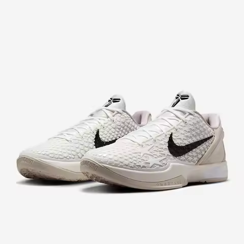 Nike genuine Kobe 6 men's sports fashion practical low top basketball shoes FQ3546-100