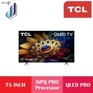 TCL 75 Inch QLED Quantum Dot 4K UHD HDR Google TV 75C655