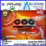 (ALLSTARS) Sapphire Nitro+ AMD Radeon RX 7800 XT Gaming OC 16GB GDDR6 Graphics card / RX 7800XT (Wrt
