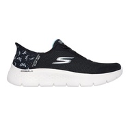 Giày Thể Thao Nữ Skechers Slip-ins GOwalk Flex EVA Đi Bộ - 124823-BKAQ Air-Cooled Memory Foam