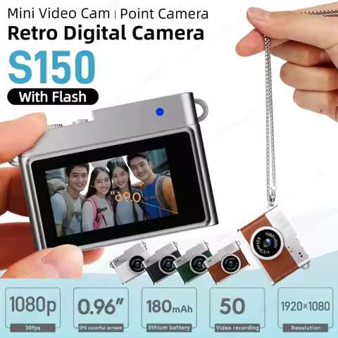 New S150 Digita 0.96 Inch Thumb Student Sports 1080P HD Campus Portable Small Video Camera Mini Neck