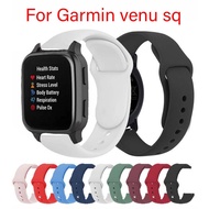 Garmin Venu Sq Silicone Strap For Garmin Venu Sq Music Smart Watch Replacement Wristband Accessories