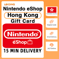 Nintendo  Hong Kong Nintendo Eshop Switch Gift Card 100 HKD~1500 HKD⚡Available country(Account) -HKG
