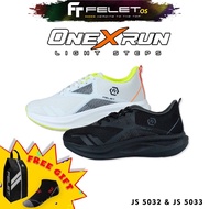 FELET OneXRun SHOES JS 5032 / JS 5033 Running Shoes Kasut Lari 100% Original by FLEET