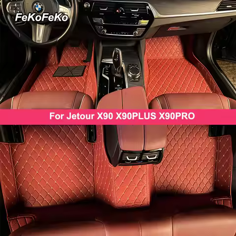 Custom Car Floor Mats For Jetour X90 X90PLUS X90PRO Auto Carpets Foot Coche Accessories