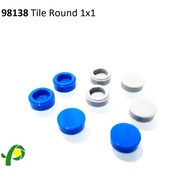 Palengkee Brick Toy Parts 98138 Tile Round 1x1