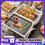 Portable Charcoal Grill Outdoor Small Tabletop Grill with 2 Charcoal Trays 2 Grill NetHT99 GHHP