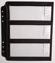 Pack of 10 Whitman Premium Currency Album Pages for Small Notes