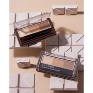 日本Cezanne Eyebrow & Shade Powder 鼻影眼眉雙效 自然立體三色眉粉彩盤 附雙頭刷 (2色可選)