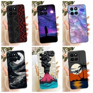 Camera Protection Cover For Honor X7c 4G 5G Case ALT-NX1 ALT-LX2 Luxury Painted Soft Silicone Back C