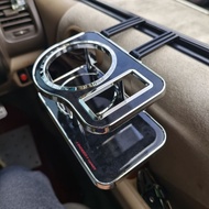 JDM CARMATE INDEED II CUP HOLDER BLACK WOOD VIP STYLE