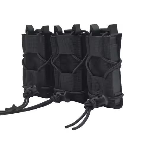 Molle Pistol Mag Pouch Double/Triple Stack Magazine for 9mm/.40 Calibers 45acp S&W M&P, Sig 226/229,