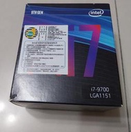 Intel  i7 9700 盒裝含風扇