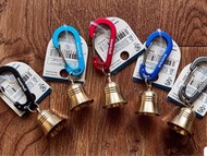 日本預訂 多色選 Mont bell brass trekking bell  小號鈴鐺戶外  熊鈴背包掛飾鑰匙扣 配登山扣