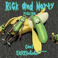 🎉 Rick and Morty 瑞克與莫蒂 立體吊飾 鑰匙圈 卡通 公仔 酸黃瓜 瑞克和莫蒂 雙面 模型 玩偶 1:1