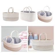 [Simhoa21] Baby Diaper Organizer, Diaper Tote Bag Holder, Large Diaper Diaper Storage Basket for Changing Table, Dresser