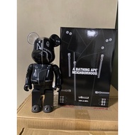 400% + 100% Bape neighbourhood shark bearbrick be@@rbrick