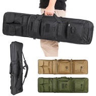 (JIEPVUCCC) Tactical Rifle Case Airsoft Paintball Sniper Cs Game Shooting Hunting Range Gun Bag Military War Games Backpack