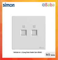 SIMON[European Brand] M3 Series White Switch / Switches & Socket Outlet 1 Gang TV Outlet  1 Gang Ast