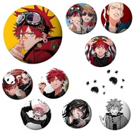 Cool G-gokurakugai-S Minimalist Exquisite Tinplate Brooches:Sleek Badge Lapel Pins For Bag Accessori