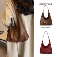 18h ship🔥Retro Shoulder Bag Popular Korean Version Underarm Bag Tote Bag Murah bag wanita Business/C