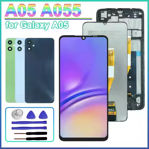 New LCD for Samsung Galaxy A05 LCD Display Touch Screen Digitizer Assembly for Samsung A05 A055 Phon