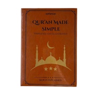 JURHOMIE Educational Quran Study Guide Notebook Illustrated Colorful Islamic Holy Quran Premium Simp