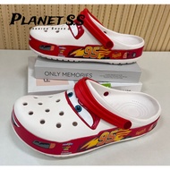 McQueen Cars Themed Crocs Shoes For Man - Anti-Slip Beach Sandals With Closed-Toe Design, Breathable