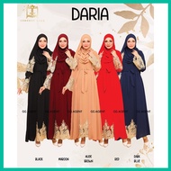 Daria Abaya Dress Abaya Muslimah Jubah Abaya Jubah Dress Abaya Lace Jubah Hitam Muslimah White Jubah