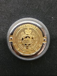 皇家香港警察 18k gold plated 紀念幣