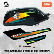 HONDA Win 100 39 striping sticker, body striping variation WINHONDA