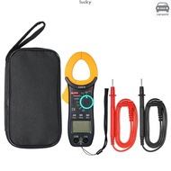 lucky10001NJTY Mini AC Clamp Meter 2000 Count AC and DC Clamp Meter Digital Clamp Meter Multimeter Measuring Alucky10001