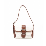 womenager - Cole Ivory-Brown กระเป๋าสะพายไหล่