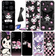 OPPO A94 A57 A77 A96 F5 F7 F9 Pro A7X A73 F11 Pro R9 s F1 Plus A9 2019 T10 Kuromi Anime Soft black p