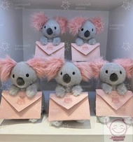 Jellycat Love Letter Koala Plush Bag 信封粉耳考拉 樹熊 玩偶 求婚 公仔 趣味玩偶 毛絨玩具 安撫玩偶 生日禮物 紀念日 情人節 畢業公仔 Jellycat Fu