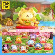 TOPTOY x Sanrio Characters Lucky Cat Tumbler Series Figures ของเล่นฟิกเกอร์ ของขวัญวันเกิด สําหรับเด