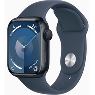 全新Apple Watch S9 午夜-午夜錶帶S/M（45mm） GPS