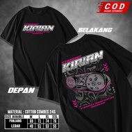 Kirian Indonesia Modification Standard Racing T-shirt - Modified Automatic Motorcycle Distro Shirt C