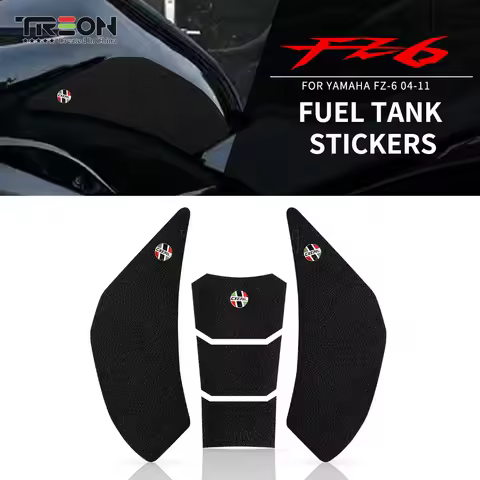 For YAMAHA fz6 FZ-6 2006-2010 Motorcycle accessories Tankpad Anti-Slip Tank Pad Protection Stickers