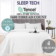 TENCEL™1600TC COOLING❄❄ Bedsheet | Fitted Sheet Set | Bedding | Bedsheet Set | Bedset