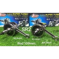 Y125 ZR RACING CRANKSHAFT ASSY SR2/ ST3 (92.8MM, 93.5MM) JET 1.6 ,2.0 MM- IKK