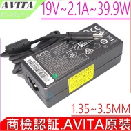 AVITA 39.9 W 40W Charger 19V 2.1 A 2.37 NS14A NEXSTGO VJE151G1