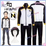 RE:ZERO NATSUKI SUBARU Cosplay Costume SUBARU Cosplay Jacket Pants Wig Suit Anime Roleplay Outfit