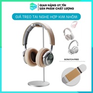 Monolithic aluminum Headphone Stand with leather cushion - Aluminum Headphone Stand - Headphone Stan