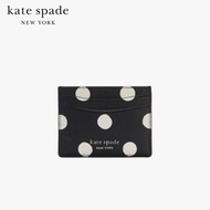 KATE SPADE NEW YORK MORGAN SUNSHINE DOT CARD HOLDER KF570 กระเป๋าใส่บัตร