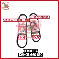 FAN BELT BANDO (SET) PERODUA KANCIL 660 850 (2265)(2305) ALTERNATOR BELT